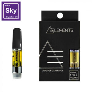 ELEMENTS – Skywalker – Indica – Vape Pen Cartridge – 1200mg